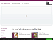 Tablet Screenshot of innertalk.de